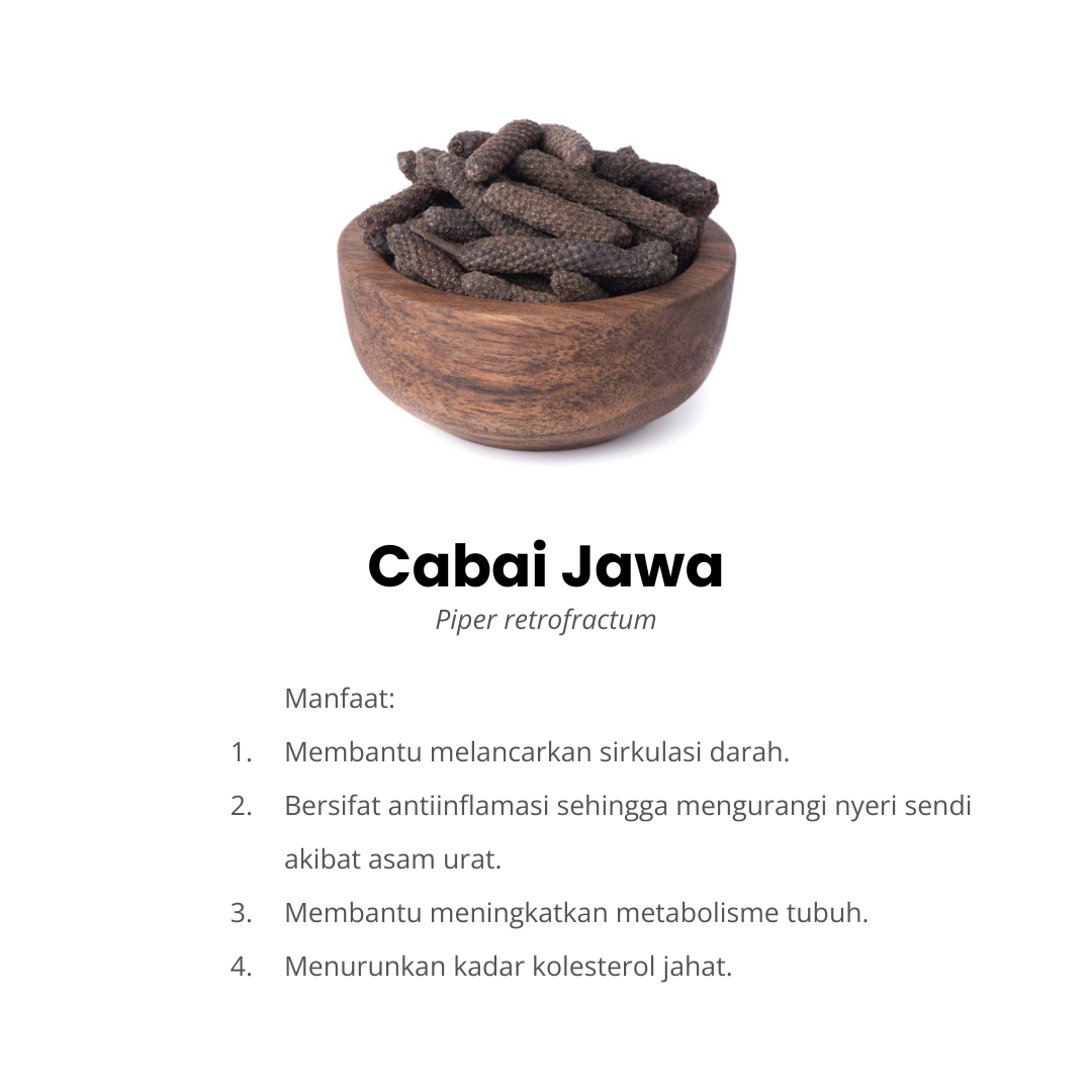 cabai jawa komposisi afiapro