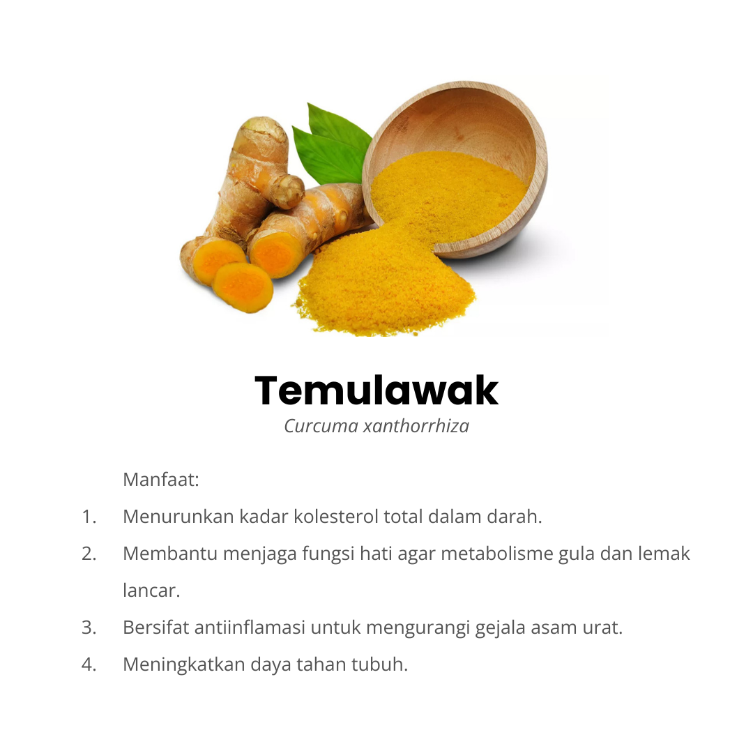 temulawak komposisi afiapro