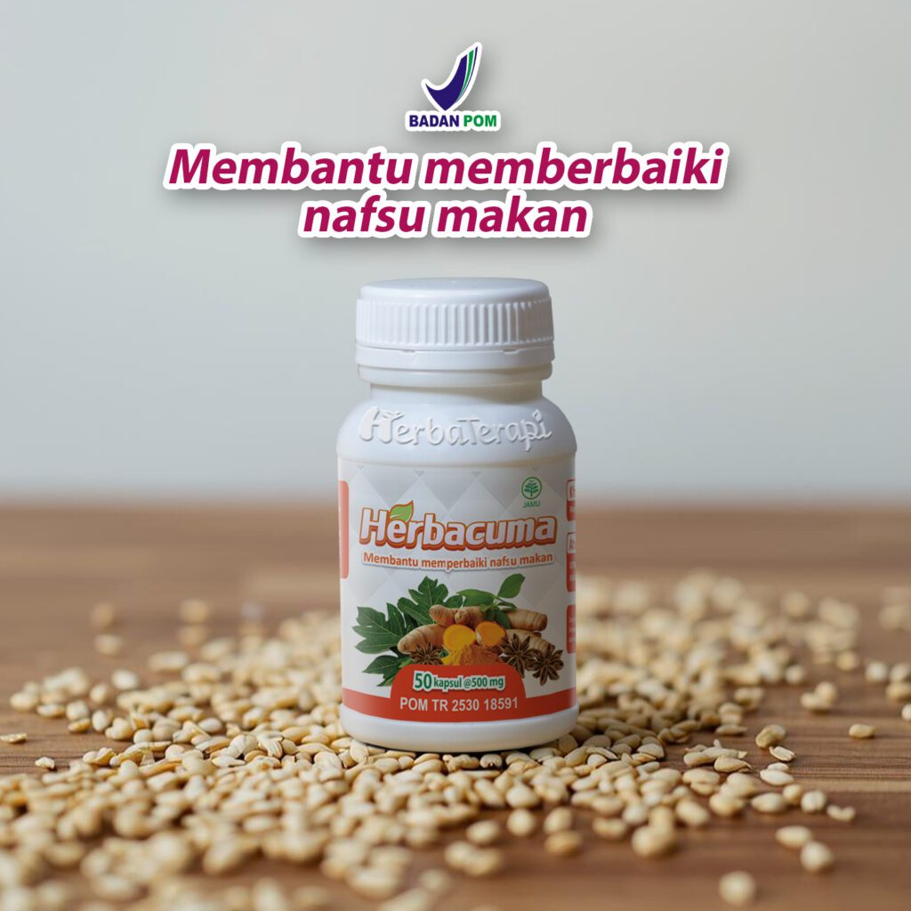 obat alami nafsu makan herbacuma