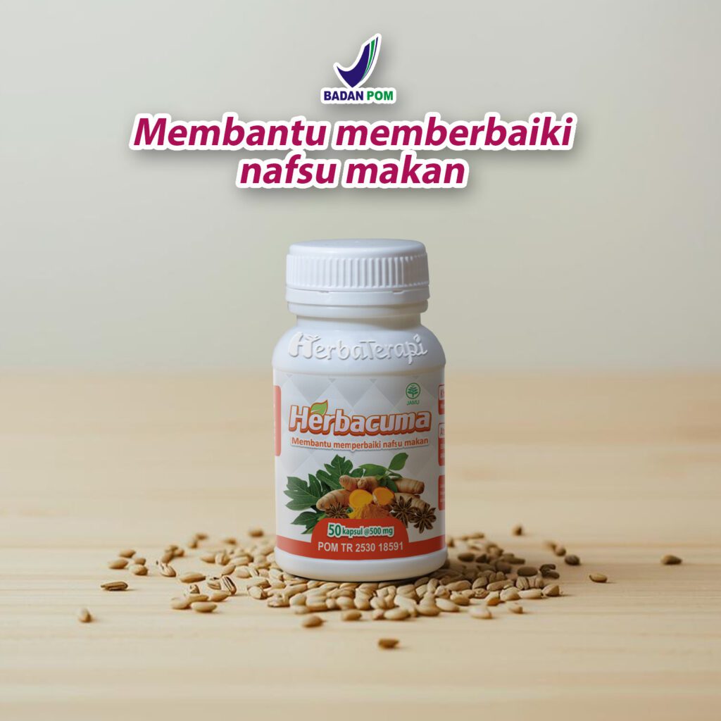 cara sehat menambah nafsu makan herbacuma