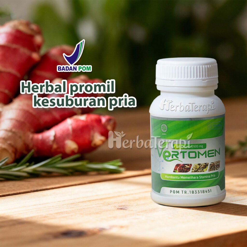 makanan dan minuman penambah sperma vertomen